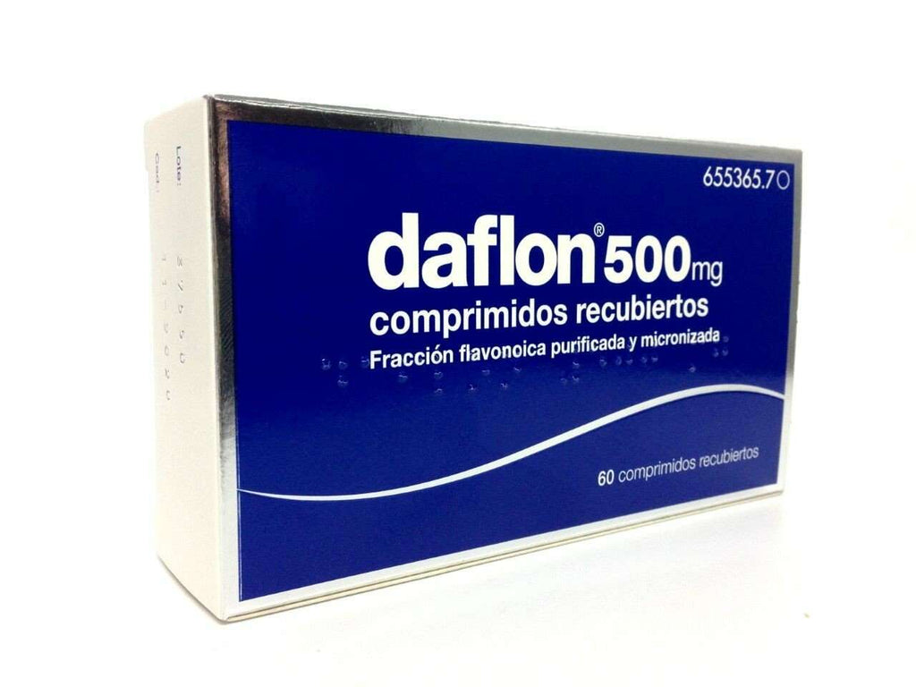 Daflon 500, 500 Mg x 60 Comprimidos Revestidos