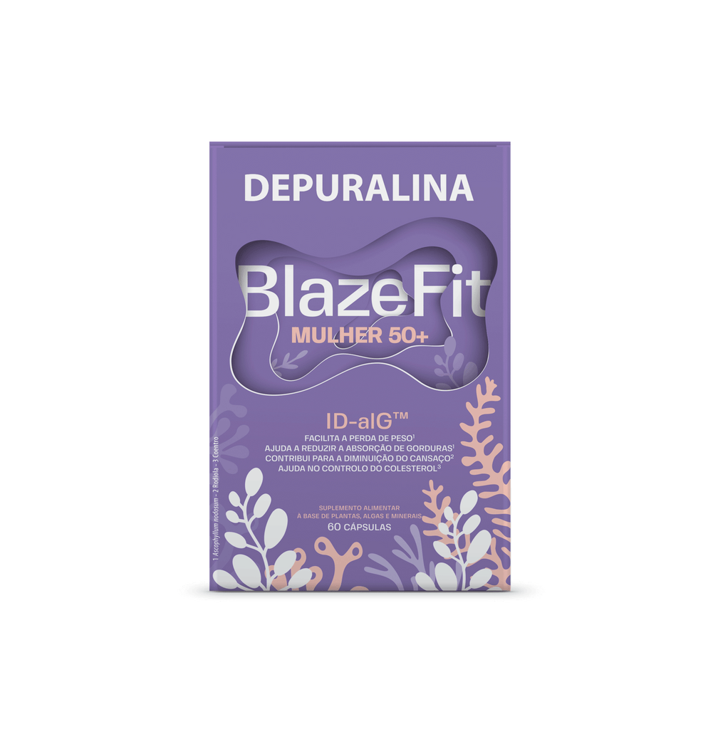 Depuralina BlazeFit Mulher50+ 60 cápsulas