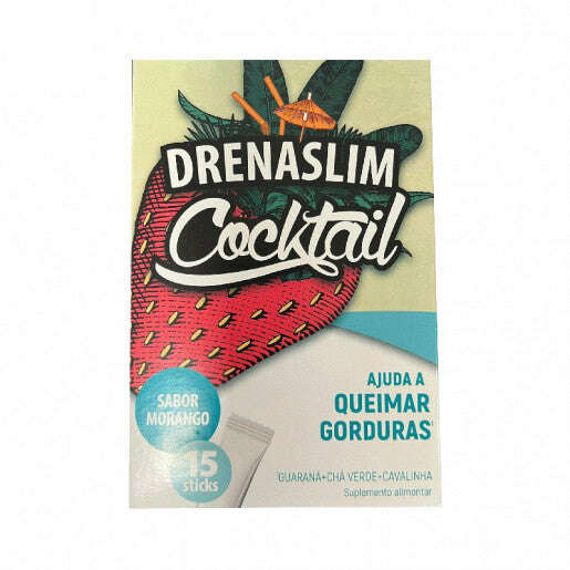 DrenaSlim Cocktail Queima Gorduras Sticks x15