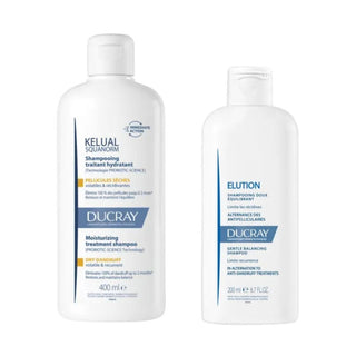 Champú anticaspa seca Ducray Kelual-Squanorm 400 ml
