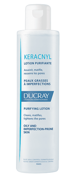Ducray Keracnyl Loção Purificante Pele Oleosa 200ml