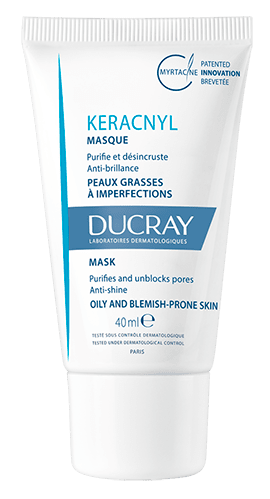 Ducray Keracnyl Máscara Purificante Pele Oleosa 40ml