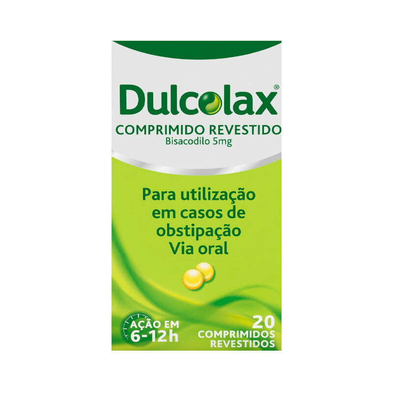 Dulcolax 5mg 20 Comprimidos Revestidos