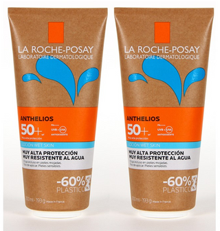 La Roche-Posay Anthelios Pack Wet Skin FPS50+ Adultos 2x200ml