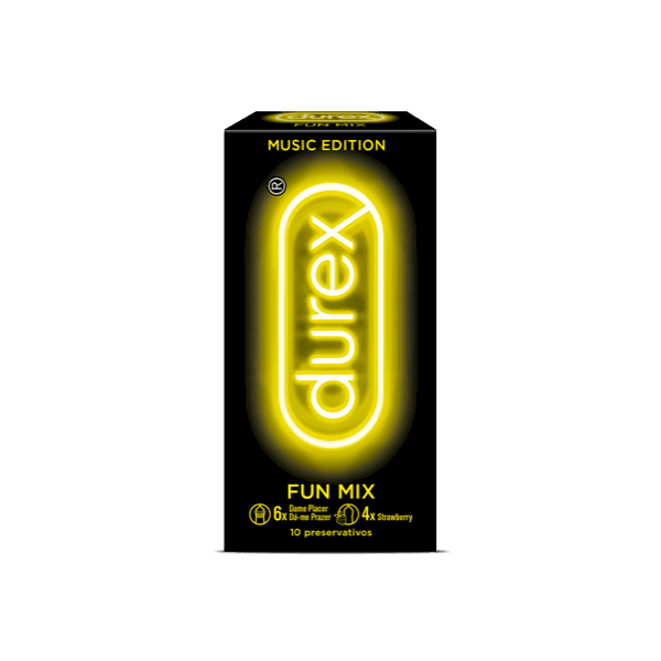Durex Music Edit Fun Mix PreservativoX10