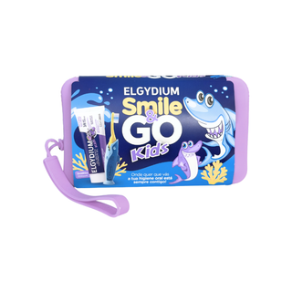 Elgydium Smile & Go Kit de Viagem Kids Lilás