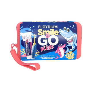 Elgydium Smile & Go Kit de Viagem Kids Salmão