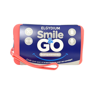 Elgydium Smile & Go Kit de Viagem Branqueamento Salmão