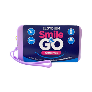 Elgydium Smile & Go Kit de Viagem Gengivas Lilás