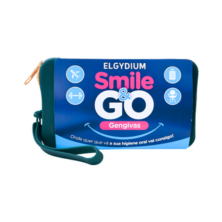 Elgydium Smile & Go Kit de Viagem Gengivas Verde