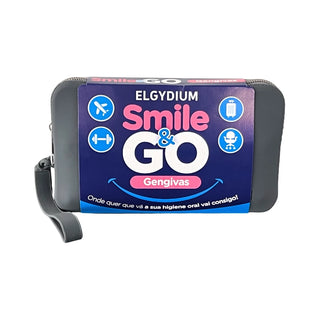 Elgydium Smile & Go Kit de Viagem Gengivas Cinzento