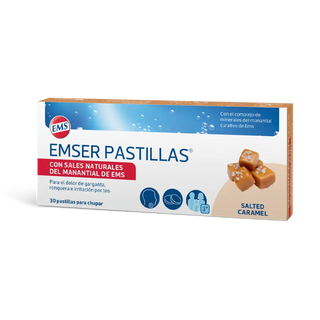 Emser Pastilhas Caramelo Salgado 30 unidades
