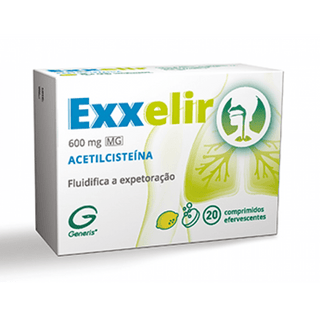 Exxelir Mg, 600 Mg x 20 Comprimidos Efervescentes