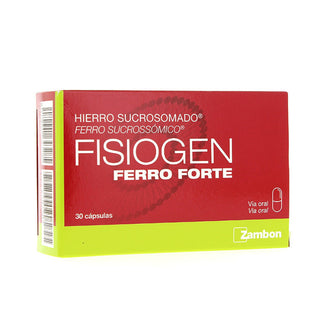 Fisiogen Ferro Forte 30 Cápsulas
