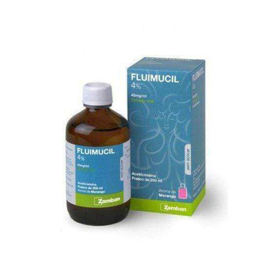 Fluimucil 4%, 40 Mg/ml-200ml x 1 Solução Oral