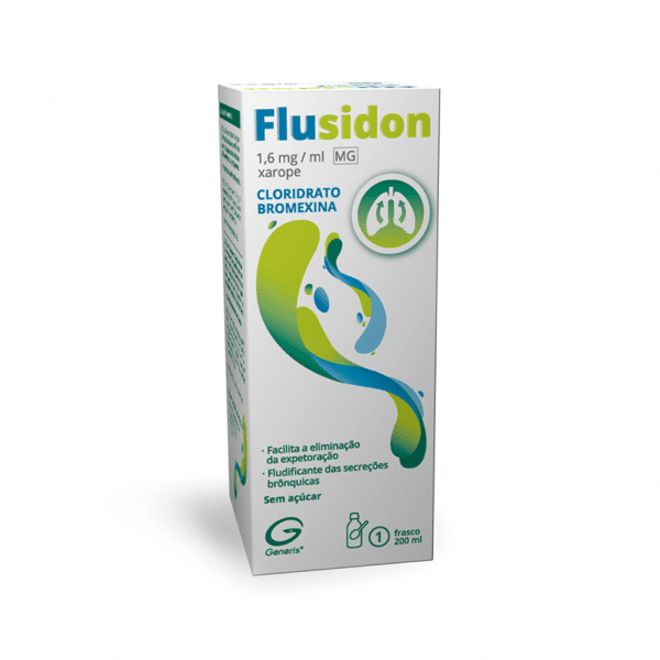 Flusidon, 1,6 Mg/ml-200ml x 1 Xaropeml