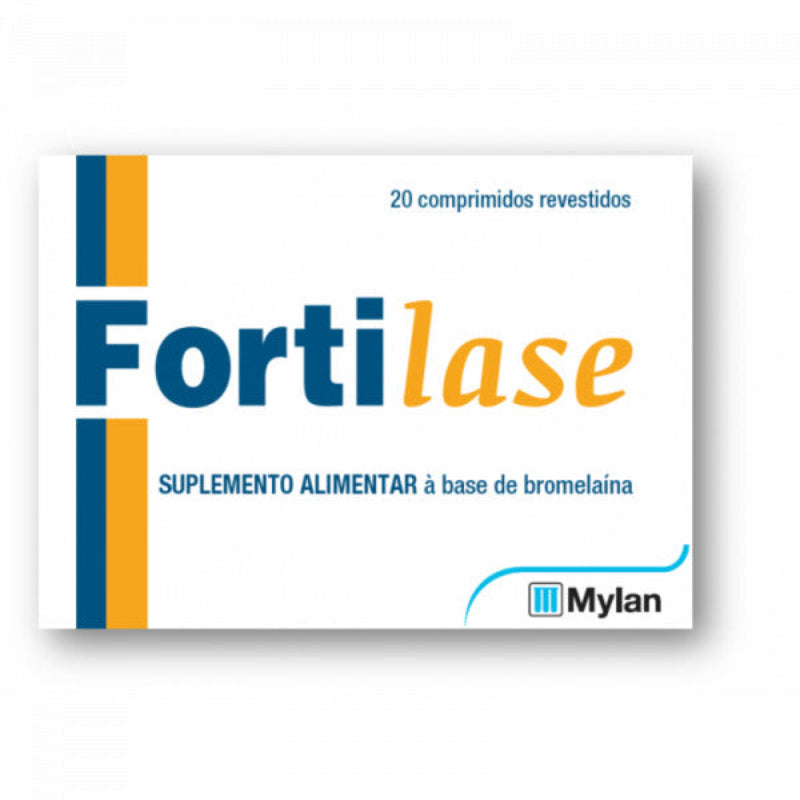 Fortilase 20 comprimidos