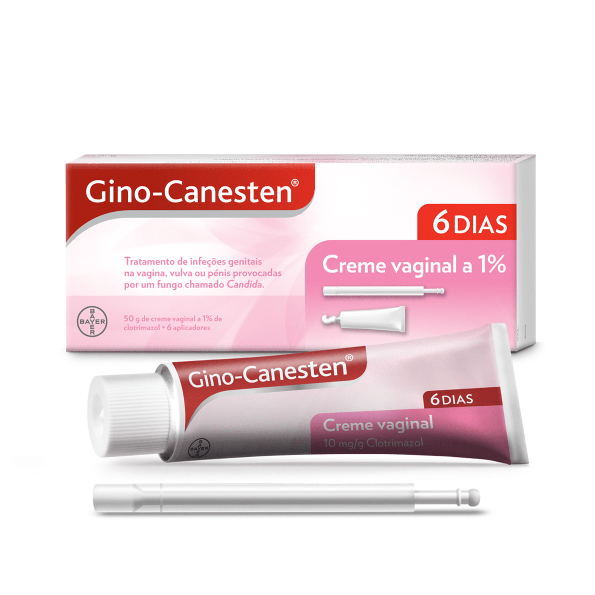 Gino-Canesten 10 mg/g 50g Creme vaginal – Bairro da Saúde