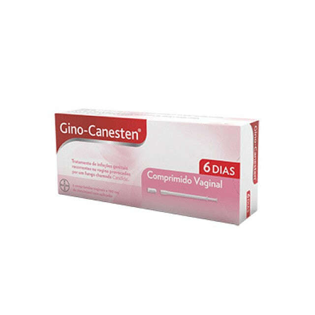 Gino-Canesten 100 Mg 6 Comprimidos Vaginais