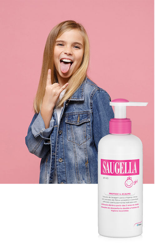 Saugella girl gel C/Dosead 250ml