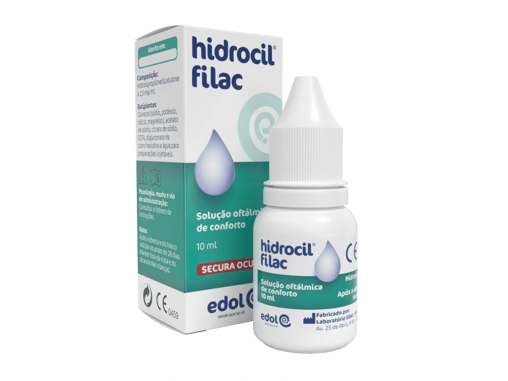 Hidrocil Filac Colirio 0,25% Solução Oftálmica de Conforto 10ml