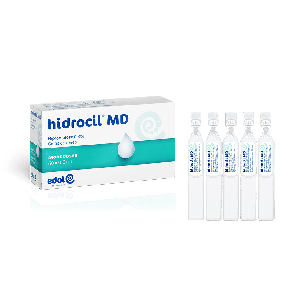 Hidrocil MD Gotas Oftálmicas 60 Ampolas 0,5ml