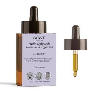Aceite orgánico de tuna y argán SOWÉ 50 ml
