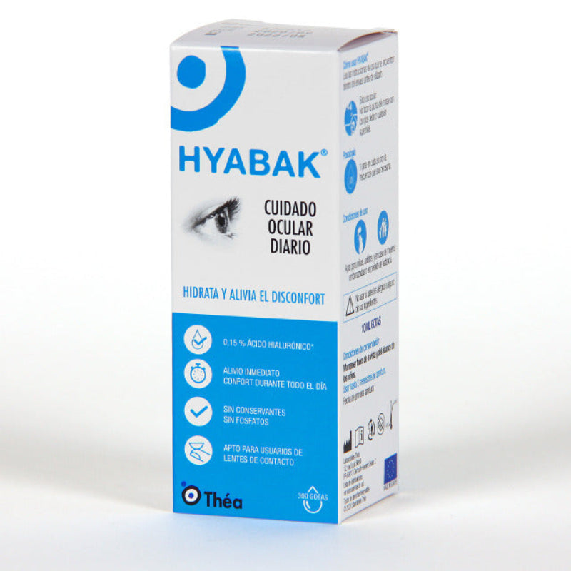 Hyabak Hipotónico Solução para Lentes e Olhos 10ml