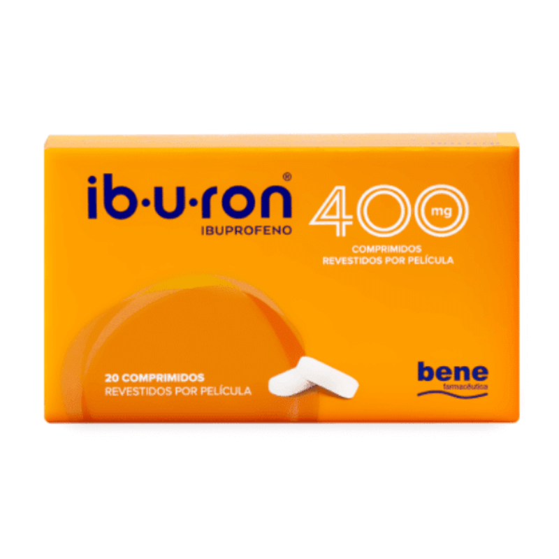 Ib-U-Ron 400mg 20 Comprimidos Revestidos