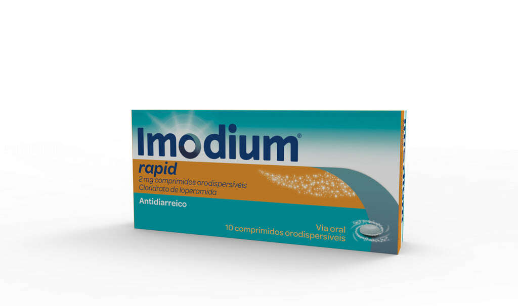 Imodium Rapid 2mg 10 Comprimidos Orodispersíveis