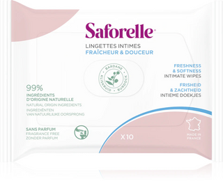 Saforelle Toalhetes Íntimos 10 Unidades