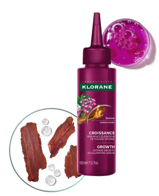 Klorane Quinina Sérum Acelerador de Crescimento Intenso com Adenosina 100ml