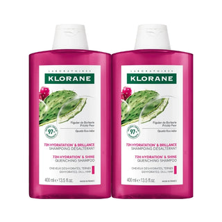 Klorane Capilar Pack Figo da Índia Champô Hidratação & Brilho 400ml -50% 2ª Unidade