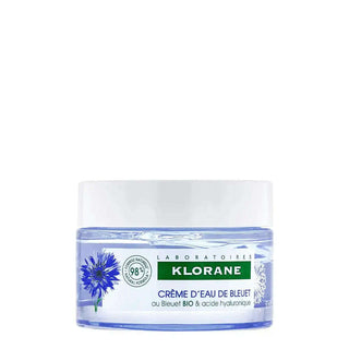 Klorane Rosto Flor de Ciano Bio Creme de Água Hidratante 50ml