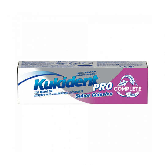 Kukident Pro Comprimidos Creme Classico Protese 47g