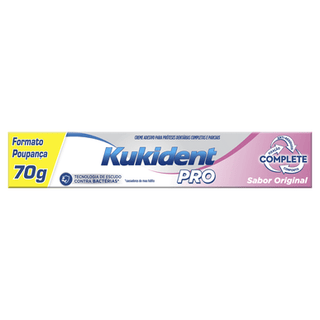 Kukident Pro Comprimidos Creme Classico Protese 70g