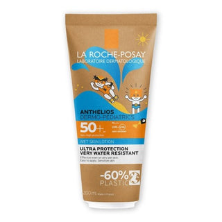 La Roche-Posay Pack Anthelios Dermo-Pediatrics Loção Wet Skin 200ml + Oferta Poncho Infantil