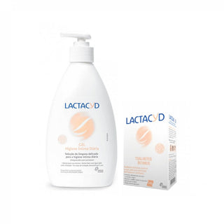 Gel íntimo Lactacyd 400 ml + 10 toallitas