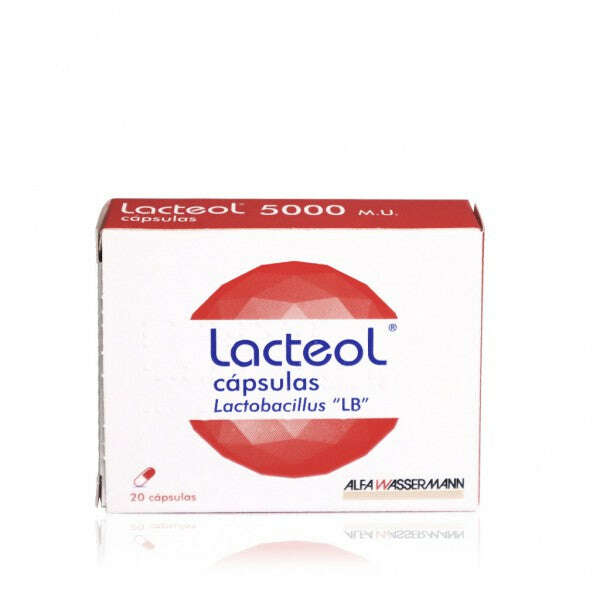 Lacteol 5000 M.U. 20 Cápsulas