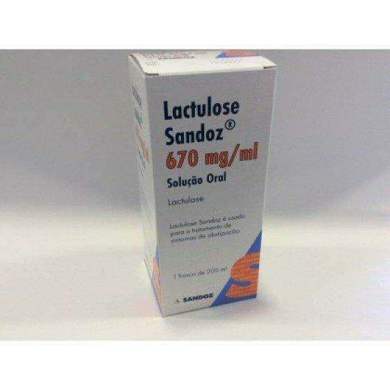 Lactulose Sandoz 670mg/ml Solução Oral 200ml
