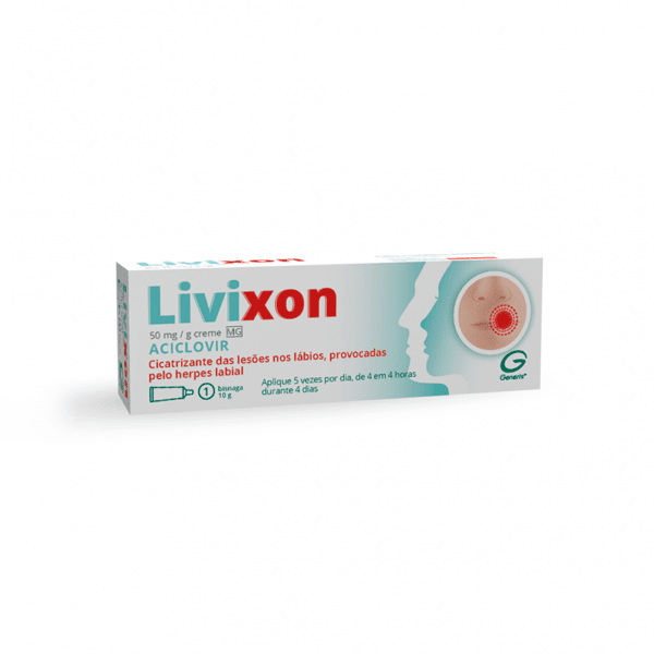 Livixon Mg, 50 Mg/G-10 g x 1 Creme Bisnaga