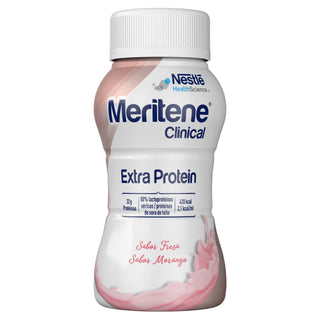Meritene Clinical Extra Protein Fresa 200 ml 4 Unidades