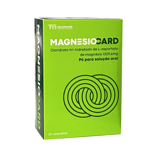 Magnesiocard 1229,6mg 20 Saquetas Orais