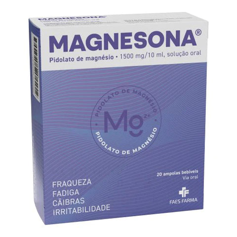 Magnesona 1500 Mg 20 Ampollas