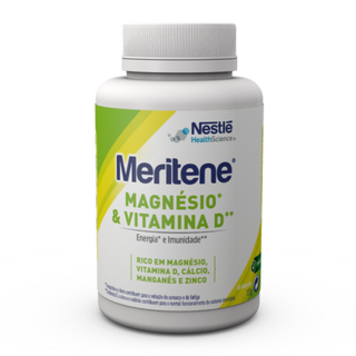 Meritene Magnésio e Vitamina D 60 Cápsulas