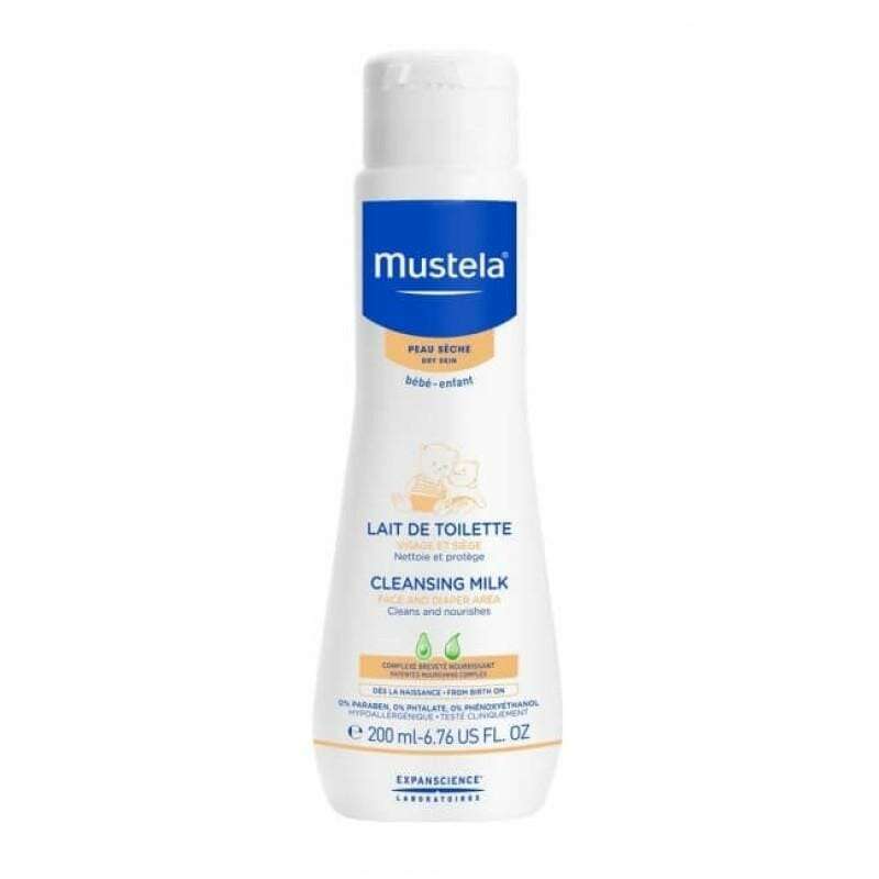 Mustela Leite Limpeza S/Enxaguamento 200ml