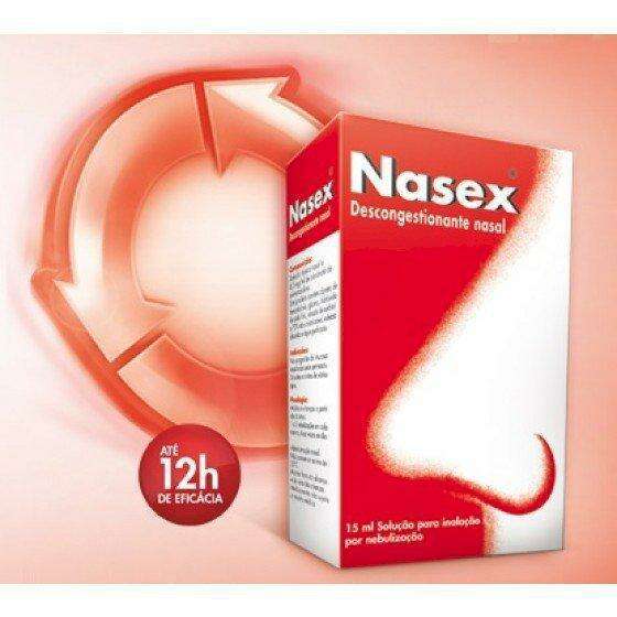 Nasex, 0,5 Mg/ml-15ml x 1 Solução Pulv Nasal