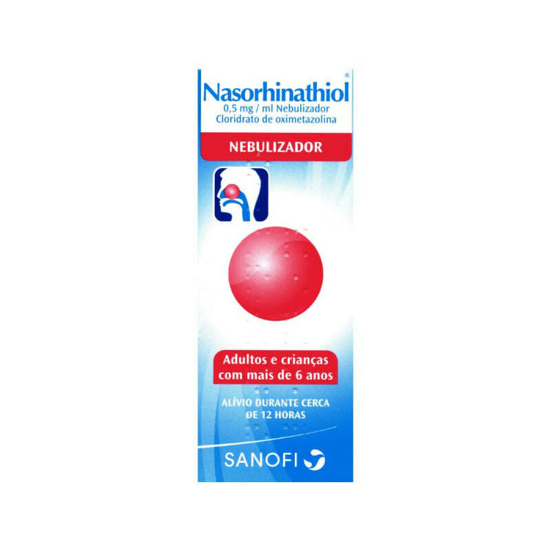 Nasorhinathiol 0,5 Mg/ml 15ml pulverização nasal