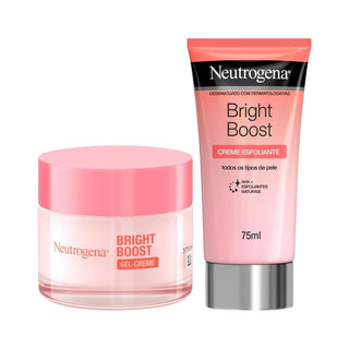 Neutrogena Pack Bright Boost Gel-Creme 50ml + Creme Esfoliante 75ml