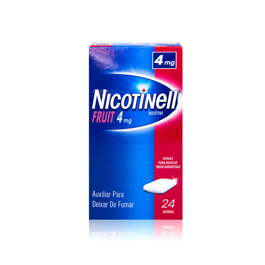 Nicotinell Goma Fruit 4 mg 24 gomas
